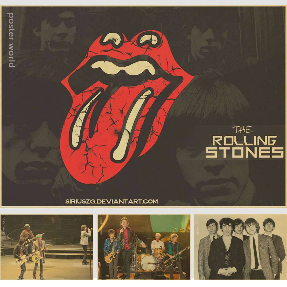 Popular Rolling Stones Poster-Buy Cheap Rolling Stones Poster Lots From ...