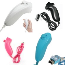 New High Quality 4 Color Nunchuk Console Remote Video Game Controller For Nintendo Wii Nunchuck