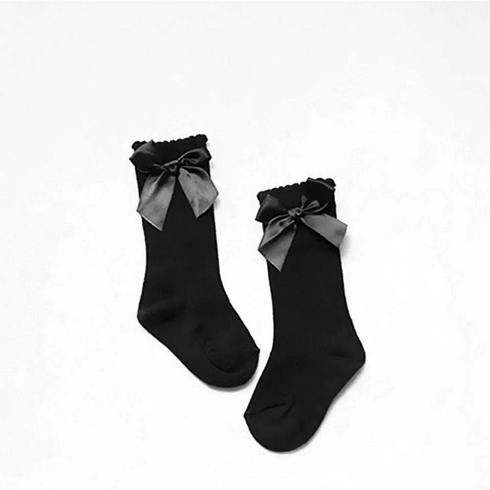 black infant socks