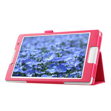 Leather cover case for lenovo tab2 A8 PU leather stand protective skin tablet cover case for