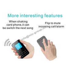 2015 Bluetooth dialer Sync Shake rejection songs Vibration MP3 MP4 QQ FM Pedometer mini Ultrathin card