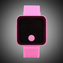 2015 Hot Round Touch Screen Fashion Wrist Watch Children Electronic Watches Men Silicone LED Watch Relogio Male Christmas Gift