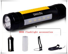 2015 Mini Pocket Portable rechargeable 18650 Torch CREE Q5 LED Flashlight with Strap Pen Clip Magnet