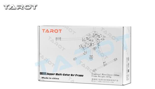 Tarot XS690 TL69A01 спортивный Квадрокоптер с TL69A02 металлическое электрическое 15