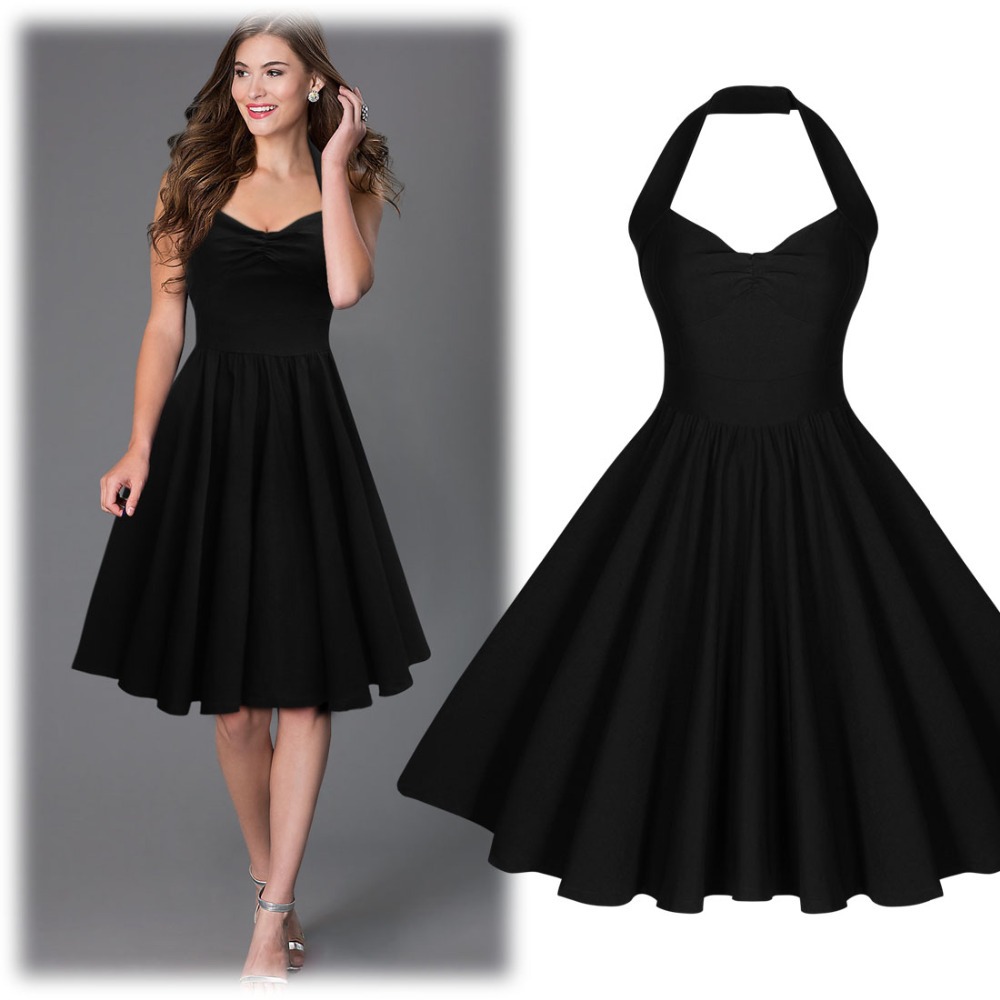 Black Vintage Dresses