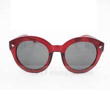 2015 New High Quality Elegant Round Wire Frame Men Sunglasses Gradient Spectacles Shades Oversized oculos de