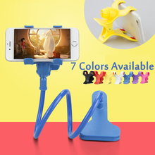 Wholesale 360 Rotating Flexible lazy bed desktop tablet car Long Arm holder stand selfie mount bracket for iPhone