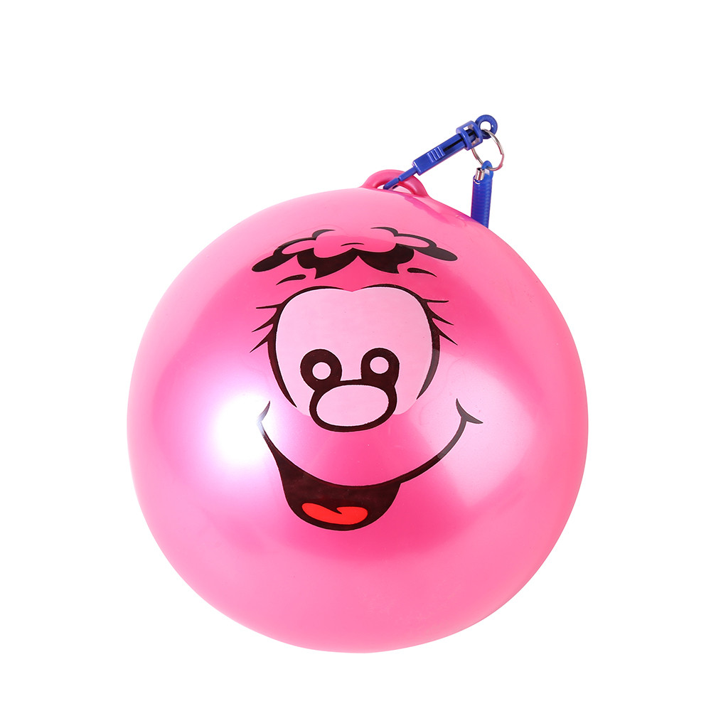 Inflatable Smiley Face Fruity Scented Smelly Ball With Keyring Kids Toy Party 