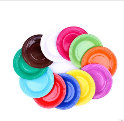paper plates plate colorful colored sc st items hips