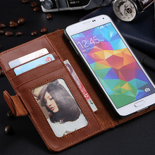 High Quality Luxury Fashion PU Leather Flip Mobile Phone Case For Samsung Galaxy S6 G9200 Wallet Holster Cover Bag For Galaxy S6