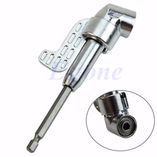 Free Shipping 1/4 Inch Right Angle Bits Driver Screwdriver Holder Power Drill Adjustable Tool