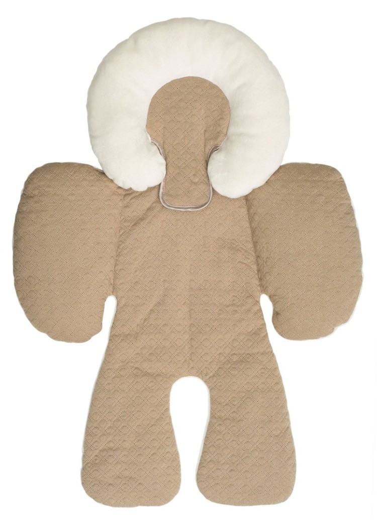 Description Picture 5 of itemWaterproof baby stroller cushion mats car seat accessories head support belt shoulder-sided protective cover Neck Protection pad