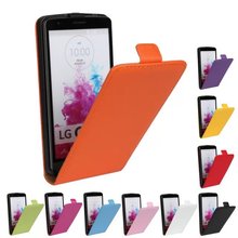 Luxury Genuine Real Leather Case Flip Cover Mobile Phone Accessories Bag Retro Vertical For LG G3 Beat G3 MINI D728 D729 PS