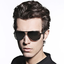 Hot 2015 Fashion Men s UV400 Polarized coating Sunglasses men Driving Aviator Mirrors Eyewear Sun Glasses