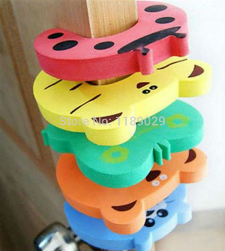 New 5pcs lot Cartoon Animal Baby Kids Toddler Child Safety Care Security Door Stopper Corner Protector