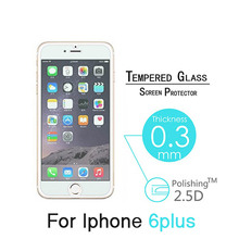 0.3mm 2.5D 9H Explosion-proof Anti Shatter Premium Tempered Glass Screen Protector Guard film For Apple iphone 6 PLUS 5.5″