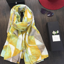 2016 Autumn Spring font b Tartan b font Scarf Summer Fashion Acrylic Women s Plaid Shawls