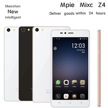 Mpie Mixc Z4 add Gift Cheap smart Cell phone 5.0″ IPS MTK6572 Dual Core 1.3Ghz android 4.4 OS Dual cameras Dual sim GPS WCDMA 3G