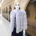 Fox fur Coat New Korean Imports Of Finland Collar Integral Skin Routine Female