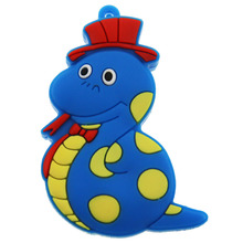 ‘Aver’ Blue Cartoon Plastic Dragon 2.0 USB Flash Drive 128M 256M 512M 1GB 2GB 4GB 8GB 16GB 32GB 64GB Storage Device