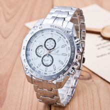 Free shipping High Quality Steel Strip Men Watch Fashion Business Affairs Quartz Watch Wristwatches Relogios Masculinos Hot Sale