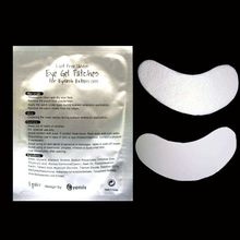 New Thinest Smooth Surface/under eye pads collagen lint free Eye Gel patches for eyelash extension/50 pairs free shipping
