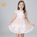 New Summer Dresses for Flower Girls Embroidery baby dress for wedding party