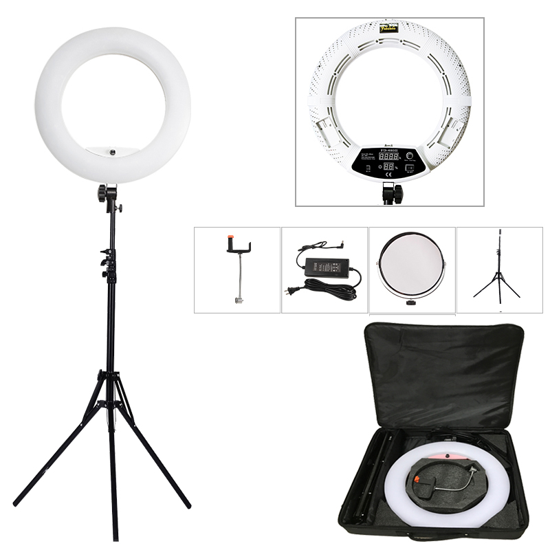 Description Picture 3 of itemYidoblo FD-480II 18" photography Studio Dimmable LED Ring lamp 480 LEDS Video Light Lamp Photographic Lighting + stand (2M)+ bag