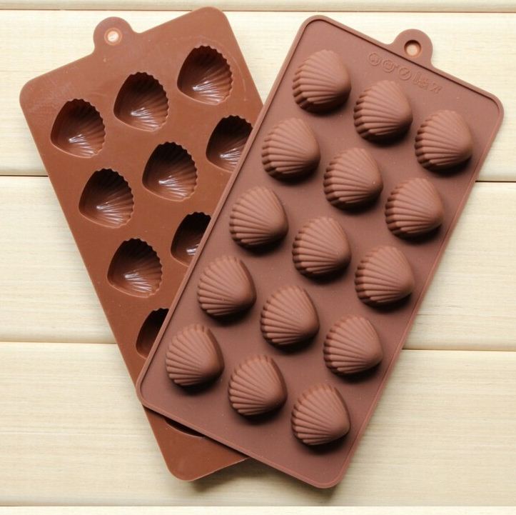 ... Beach Shell Shape 15 Holes Silicone Mould Chocolate Muffin Ice Jelly Cake Decorating Molds Kitchen Tray ... - HTB1f5epHFXXXXXmaXXXq6xXFXXXo