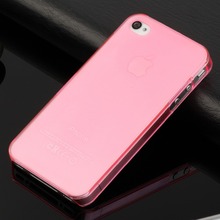 hot sale  ultra thin slim mobile  phone case for iphone 4s iphone4 matte crystal clear transparent pc hard  cover