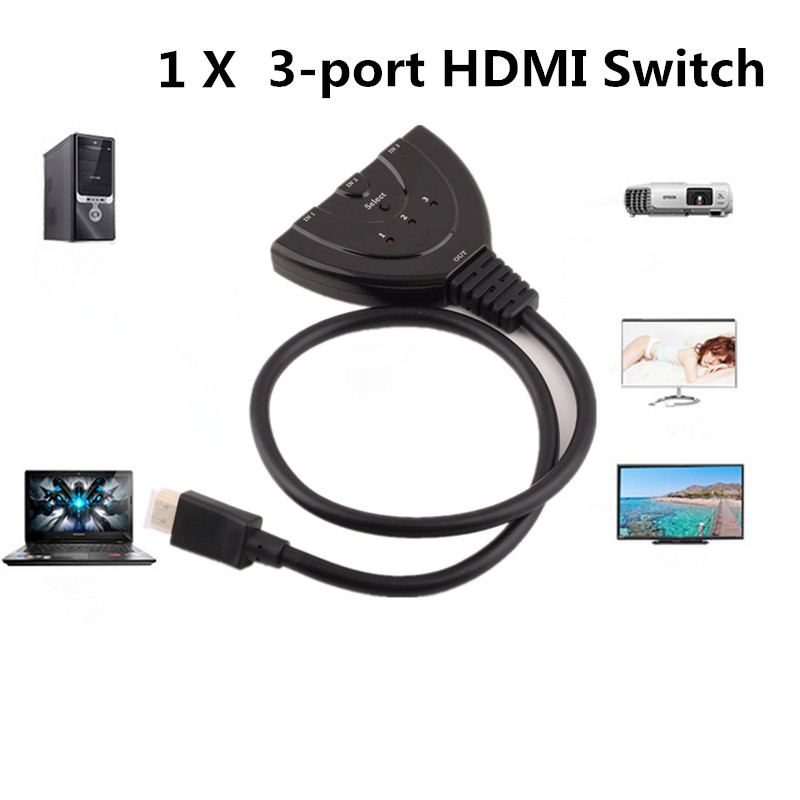 3  1080 P HDMI    - HUB    DVD    