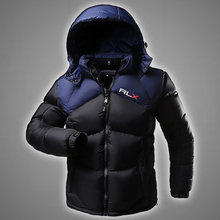 2015 New RLX Brand Jacket Men Winter Warm Thickening Cotton-Down Parka Jacket Sportswear Outdoor Ski Suit Jacket Waterproof Coat