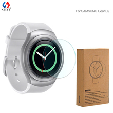0 2mm 9H Premium Tempered Glass Film For Samsung Gear S2 Watch Explosion proof Cristal Templado