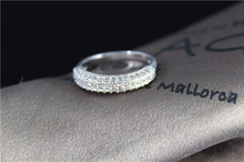 wedding zirconia CZ diamond cut Cute rings Jewelry for women 925 sterling silver anel feminino bijoux