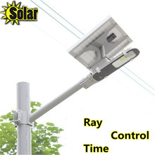 6W cob LED Street Light + 12W Solar Power Panel with Ray