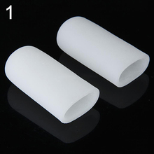 2016 Free Shipping Newest1 Pair of Silicone Footcare Protective Toe Caps to Prevent Blisters Corns 7H5C 8LOG