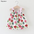 Baby Girls Dress 2017 Brand Summer Style Bow Infant Dresses For Girls Vintage Toddler Girl Clothing