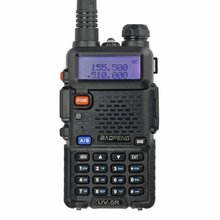 Новый baofeng уф-5r двухдиапазонный радио портативной рации Pofung уф-5r 5 Вт FM радио 128CH двухдиапазонный укв + UHF VOX двухстороннее радио A7108A гарнитуры