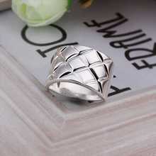 Hot Sell Wholesale Sterling 925 silver ring 925 silver fashion ring Prismatic Finger Rings SMTR290