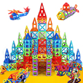 58 168PCS Mini Magnetic Building Blocks Designer 3D DIY Kids Toys Construction Assembled Block Toy Education