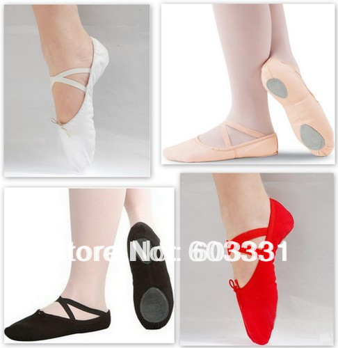 13 women 4Colors 13 Shoes Ballet 8 Dance U.S. Child Dance for Size size slippers  Slippers Canvas
