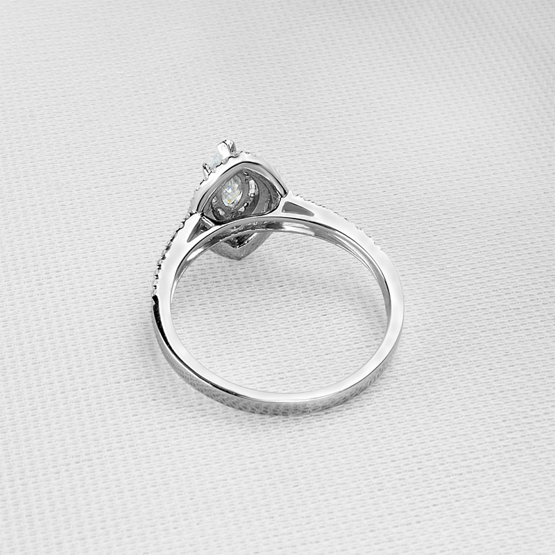 Hot Sale Fashion Luxury Women Engagement Jewelry 925 Silver Sterling Silver SONA Rings Wedding Finger Fashion Ring Friend Gift 