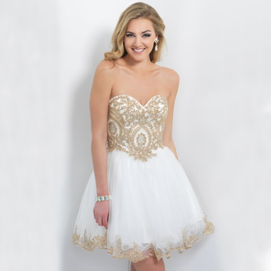 Short Gold Prom Dress Good Dresses Blue And Gold Short Prom Dresses Fashion