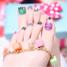 05# toe sticker fashion nail art  nail sticker  decal manicure pedicure