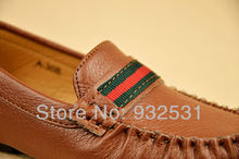 Hot New 2015 Children Sneakers Fashion Kids Shoes PU Leather Boys Girls Shoes Brown Black Sport