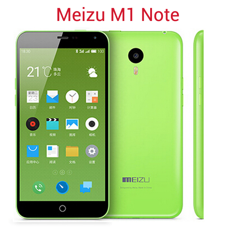 Zk3 Meizu MeiBlue Note Noblue M1 Note 4G Mobile Phones MT6752 Octa Core Dual Sim 5