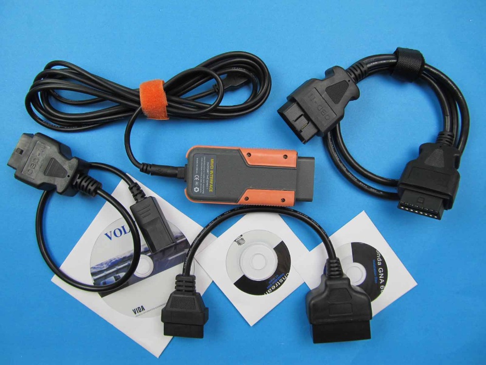 2014 top selling car diagnostic tool for to-yota for vo-lvo for hond-a xhorse mvci 3 in 1 free shipping