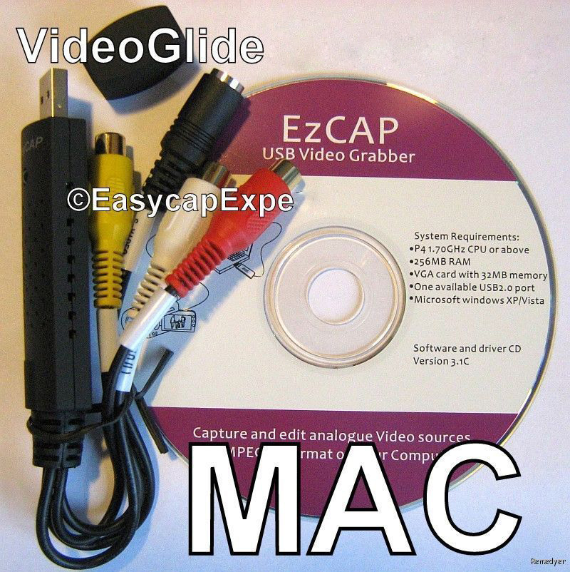 ezcap video capture software download mac