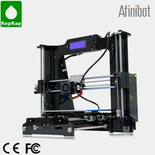 2015 Afinibot Upgraded Quality High Precision Reprap Prusa i3 DIY 3d Printer kit with 2 Rolls Filament 8GB SD card and LCD