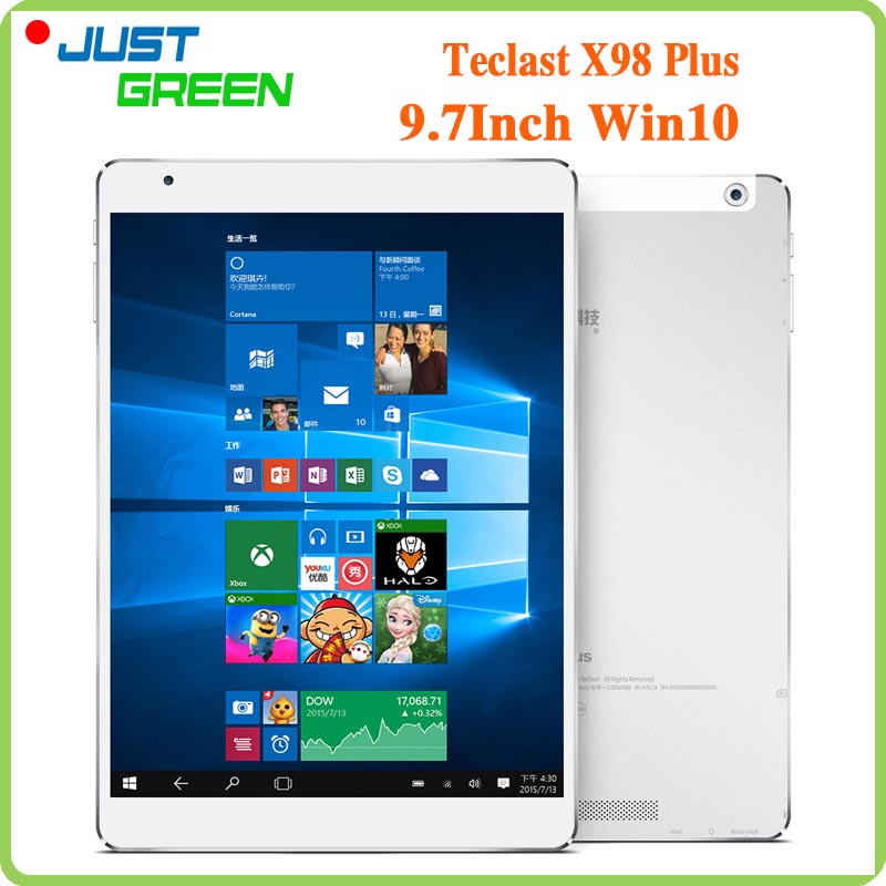 Original 9 7 Retina 2048x1536 Teclast X98 Plus Win10 Tablet PC Cherry Trail T3 Z8300 Quad